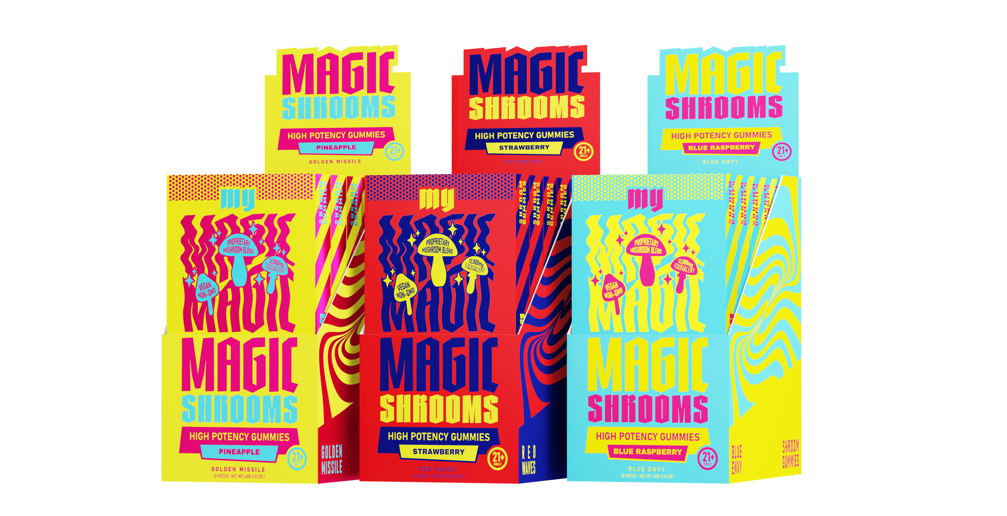 My Magic Shrooms High Potency Gummies Wholesale